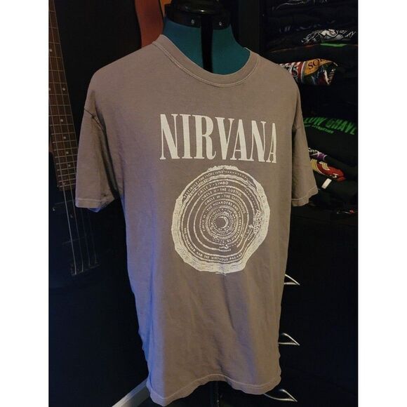 Vintage Nirvana Band Shirt Circles of Hell